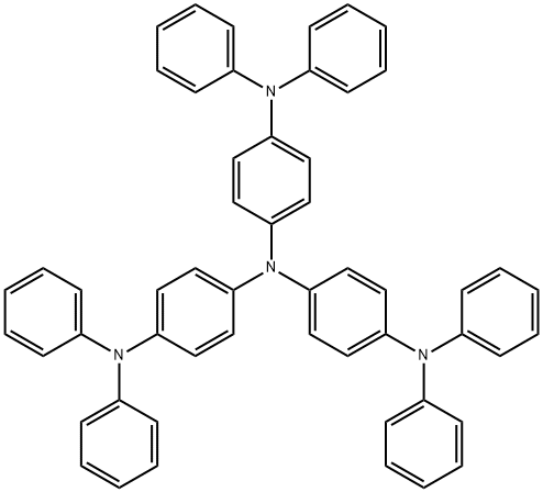 4,4'4"-Tris(N,N-diphenylamino)triphenylamine Structure