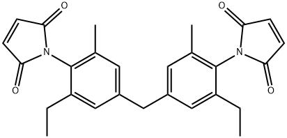 双(3-乙基-5-甲基-4-马来酰亚胺基苯基)甲烷, 105391-33-1, 结构式