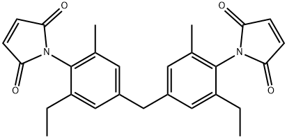 BIS(3-ETHYL-5-METHYL-4-MALEIMIDOPHENYL)METHANE Structure