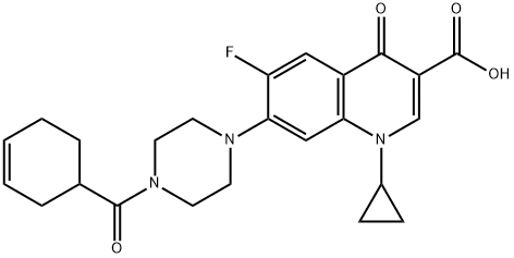 1053952-49-0 3-Quinolinecarboxylic acid, 7-[4-(3-cyclohexen-1-ylcarbonyl)-1-piperazinyl]-1-cyclopropyl-6-fluoro-1,4-dihydro-4-oxo-
