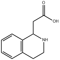 1,2,3,4-四氢异喹啉-1-乙酸,105400-81-5,结构式