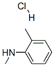 N-methyl-o-toluidine hydrochloride Struktur