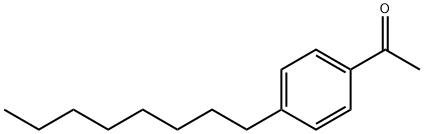 4'-N-OCTYLACETOPHENONE Structure