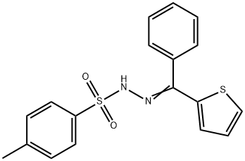 PHENYL-2-THIENYL TOSYLHYDRAZONE Struktur