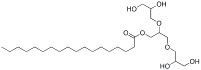 聚甘油单硬脂酸酯, 105437-03-4, 结构式