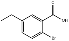 2-broMo-5-ethylbenzoic acid Struktur