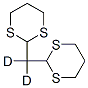 Bis(1,3-dithian-2-yl)methane-d2 Structure