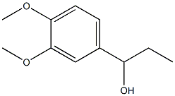 1-(3,4-二甲氧基苯基)-1-丙醇, 10548-83-1, 结构式