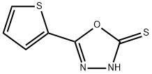 5-THIOPHEN-2-YL-[1,3,4]OXADIAZOLE-2-THIOL Structure