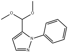 5-(diMethoxyMethyl)-1-phenyl-1H-pyrazole Struktur