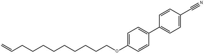 4`-DEC-9-ENYLOXY-BIPHENYL-4-CARBONITRILE, 105531-79-1, 结构式
