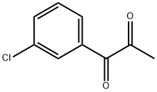 1-(3-Chlorophenyl)-1,2-propanedione Struktur