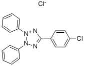 2,3-DIPHENYL-5-(4-CHLOROPHENYL)TETRAZOLIUM CHLORIDE Struktur