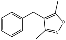 4-Benzyl-3,5-dimethylisoxazole 结构式