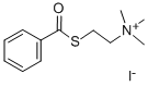 BENZOYLTHIOCHOLINE IODIDE Structure