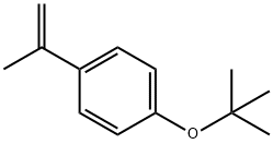对叔丁氧基-Α-甲基苯乙烯,105612-78-0,结构式