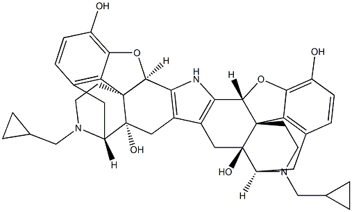 ノルビナルトフィミン二塩酸塩 化学構造式