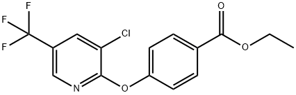 3-CHLORO-2-[4-(ETHOXYCARBONYL)PHENOXY]-5-(TRIFLUOROMETHYL)PYRIDINE