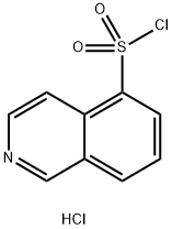 Isoquinoline-5-sulphonyl chloride hydrochloride Structure