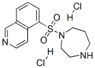 ファスジル塩酸塩 化学構造式