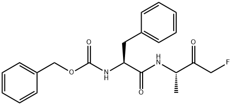 フルオロ(Z-Phe-Ala-)メタン 化学構造式
