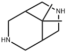 9,9-Dimethyl-3,7-diazabicyclo[3.3.1]nonane 化学構造式