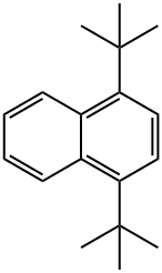 1,4-Di-tert-butylnaphthalene 结构式