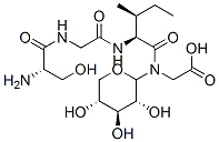 xylopyranosyl-seryl-glycyl-isoleucyl-glycine 化学構造式