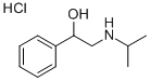 2-异丙基氨基-1-苯基乙醇盐酸盐, 10568-00-0, 结构式