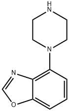 Benzoxazole, 4-(1-piperazinyl)- Struktur