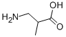 DL-3-Aminoisobutyric acid Struktur