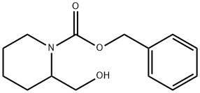 1-CBZ-2-ヒドロキシメチルピペリジン 化学構造式