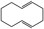 (1E,5E)-1,5-シクロデカジエン 化学構造式