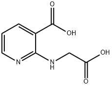 2-(CarboxyMethylaMino)nicotinic Acid Structure