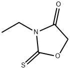 3-エチル-2-チオキソ-4-オキサゾリジノン 化学構造式