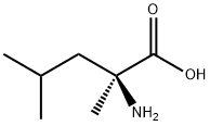 (S)-Α-メチルロイシン 化学構造式