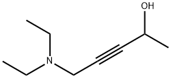 5-(二乙氨基)-3-戊炔-2-醇, 10575-26-5, 结构式