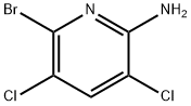 2-Amino-3,5-dichloro-6-bromopyridine Structure