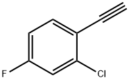 Benzene, 2-chloro-1-ethynyl-4-fluoro- Structure