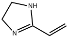 4,5-ジヒドロ-2-ビニル-1H-イミダゾール 化学構造式