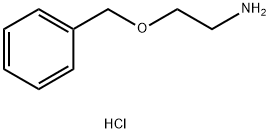 2-苄氧基-1-乙胺盐酸盐, 10578-75-3, 结构式
