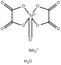 草酸氧钛铵,10580-03-7,结构式