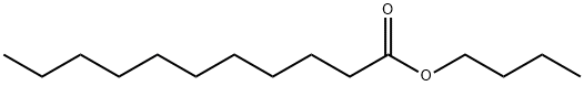 Undecanoic acid butyl ester Structure
