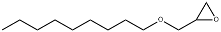 2-(ノニルオキシメチル)オキシラン 化学構造式
