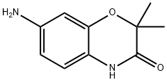 7-AMINO-2,2-DIMETHYL-2H-BENZO[B][1,4]OXAZIN-3(4H)-ONE Structure