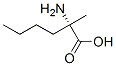 L-Norleucine, 2-methyl- (9CI) 化学構造式