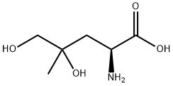 Leucine,  4,5-dihydroxy-  (9CI) Structure