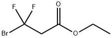 3-溴-3,3-二氟丙酸乙酯 结构式