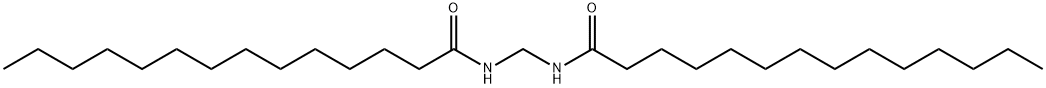 N,N'-メチレンビス(ミリストアミド) 化学構造式