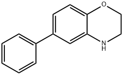 6-Phenyl-3,4-dihydro-2H-benzo[1,4]oxazine Structure